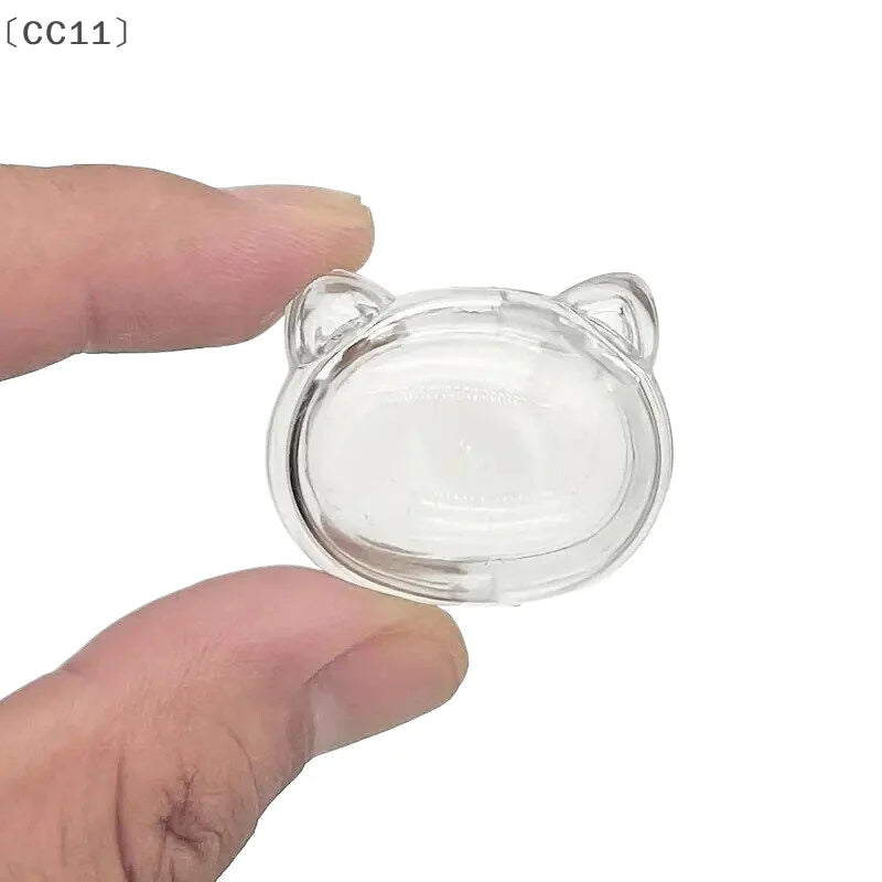 2-Piece Transparent Pet Fur Keepsake Box