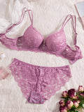 Lace Bra & Panty Set