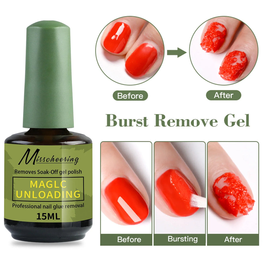 Misscheering 15ml Gel Polish Remover