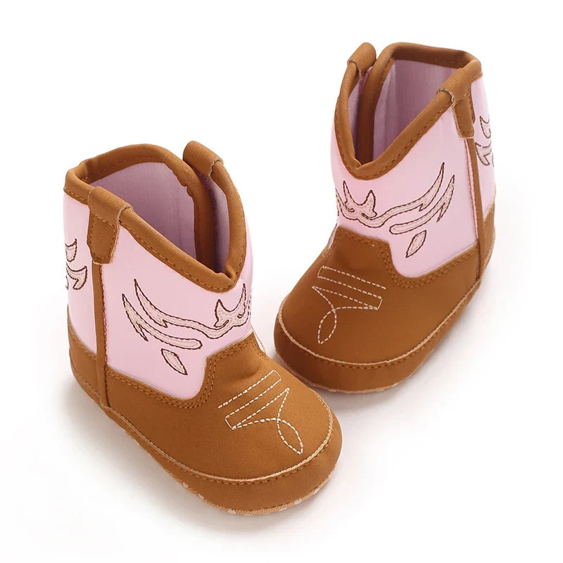 Western Cowboy Baby Boots (0–18M)