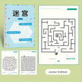 Kids Maze Activity Book – 3 Difficulty Levels