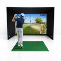 GolfBays SimBox Golf Simulator Enclosure – 7 Sizes