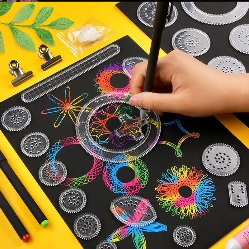 22-Piece Geometric Drawing Tool Set