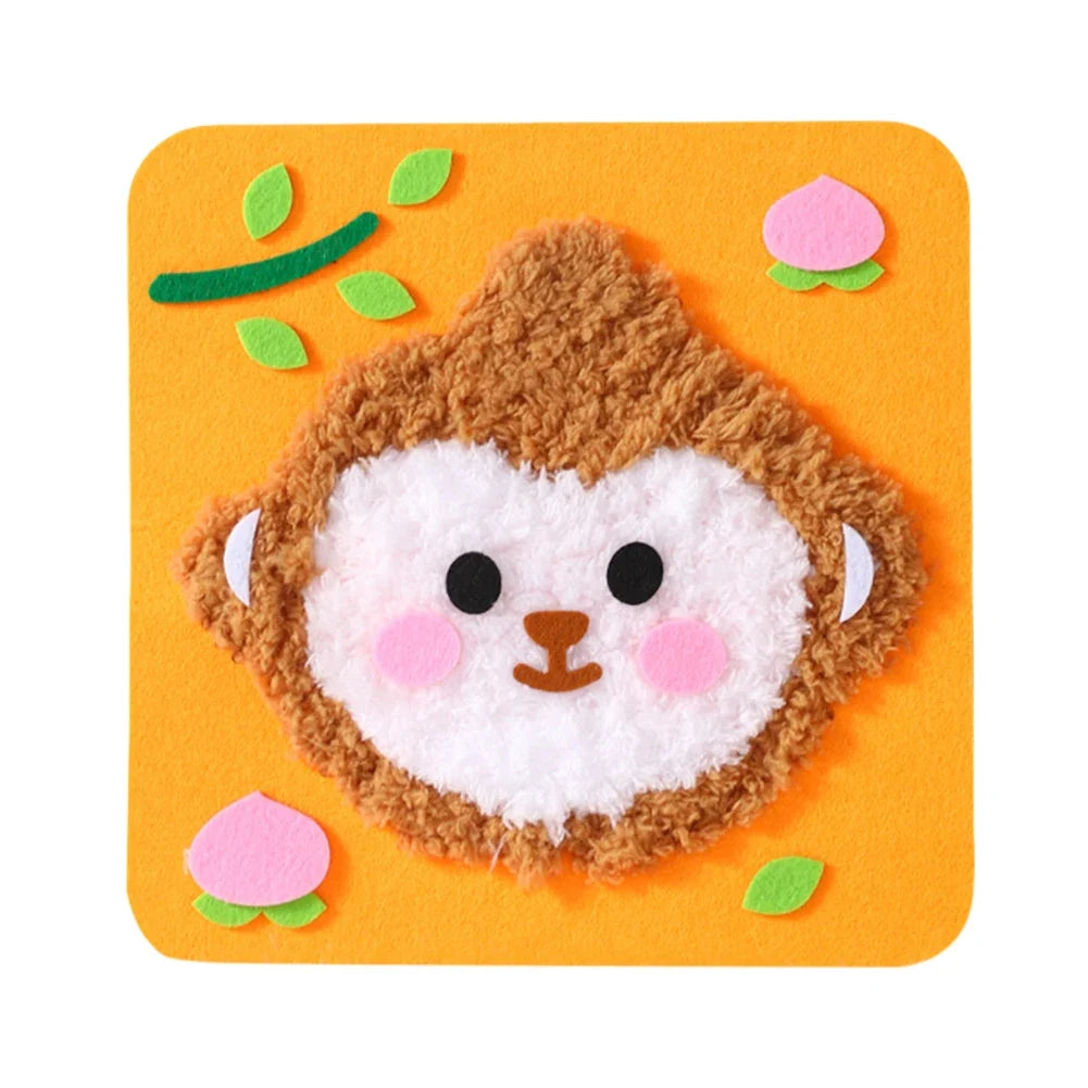 Beginner DIY Animal Sewing Kit for Kids