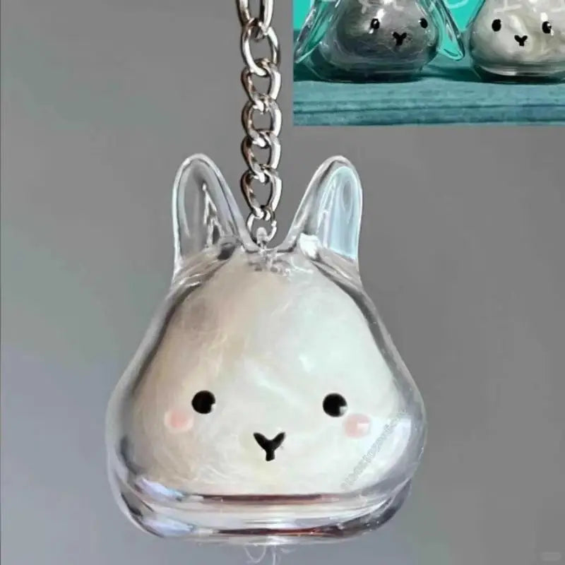 Pet Hair Memorial Keychain Box