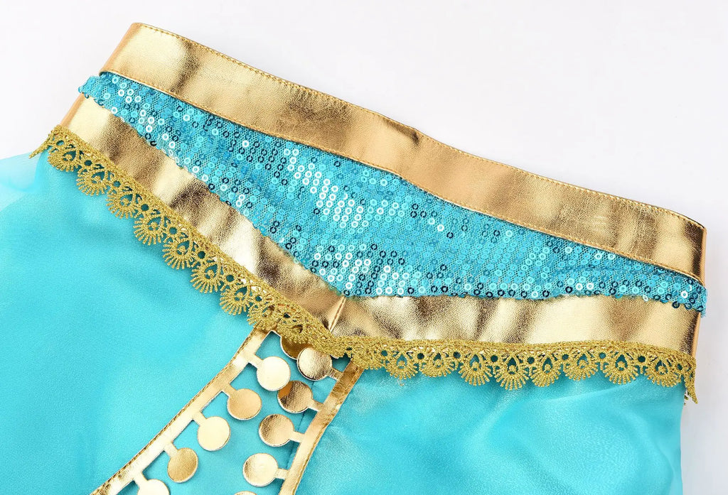 Kids Jasmine Princess Costume Dress