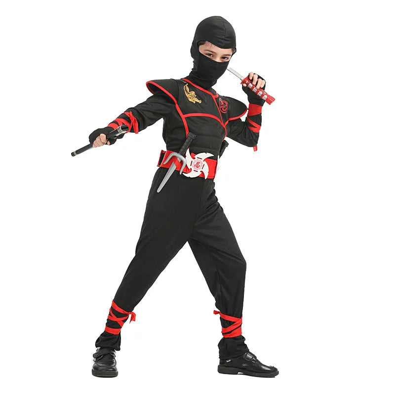 Kids Ninja Costume Set – product view 2