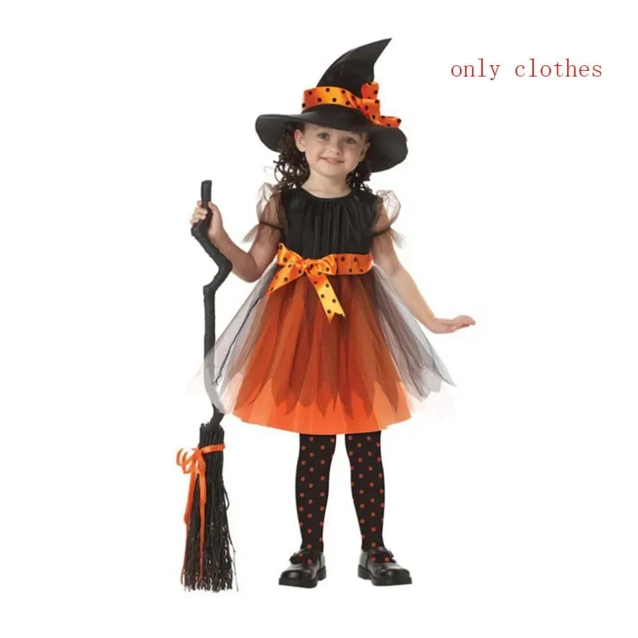 Kids Gothic Vampire Costume – product view 19