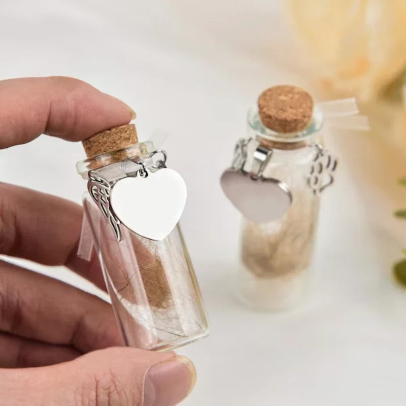 Pet Hair Memorial Keepsake Bottle