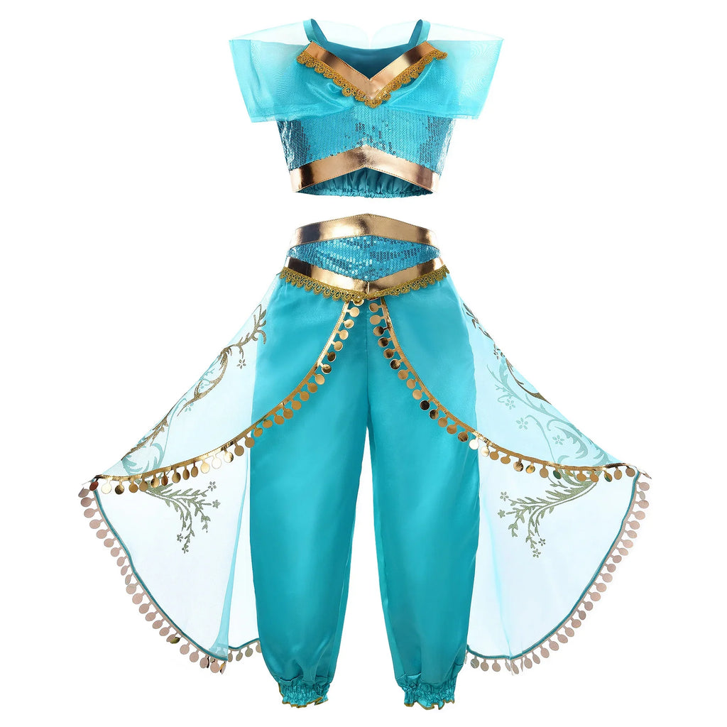 Kids Jasmine Princess Costume Dress
