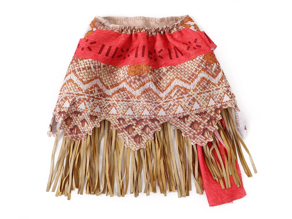 Girls Moana 2-Piece Princess Costume