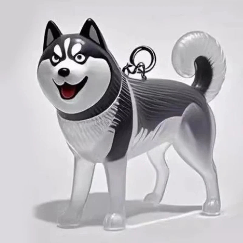 Clear Pet Hair Memorial Keepsake Capsule
