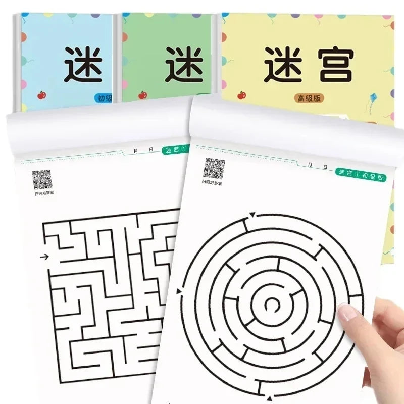 Kids Maze Activity Book