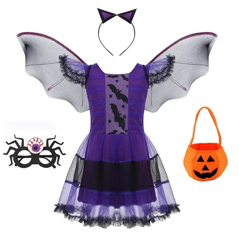 Kids Gothic Vampire Costume – product view 13
