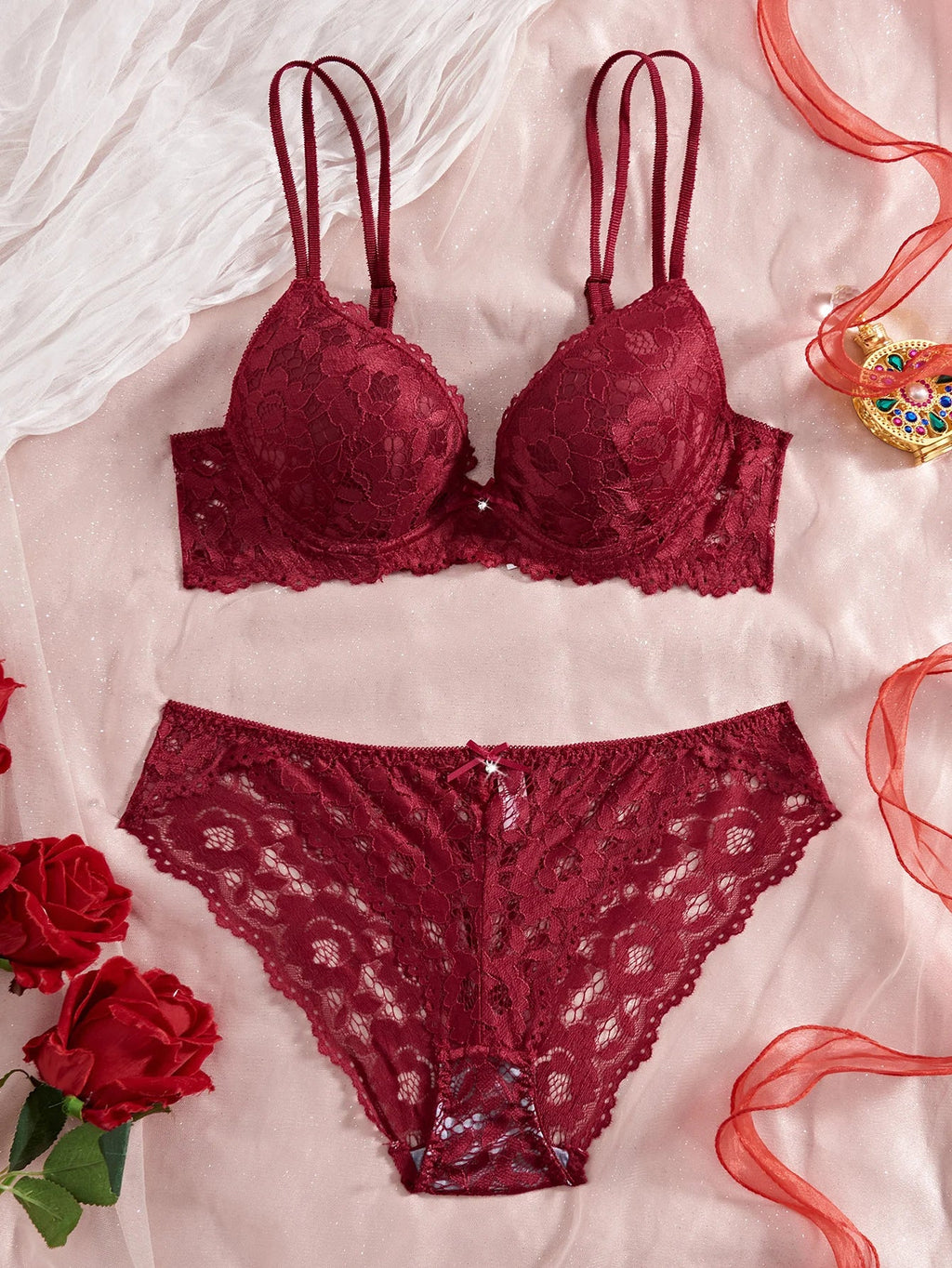 Lace Bra & Panty Set