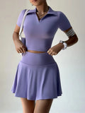 Women’s Sleeveless Golf & Tennis Skirt Set