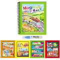 Reusable Animal Water Drawing Book for Kids