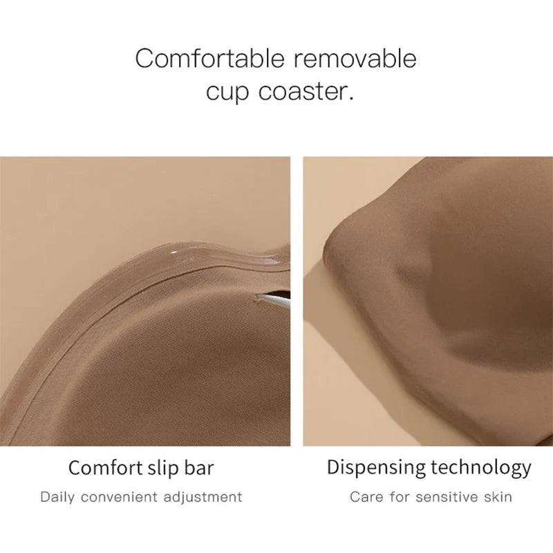 Seamless Strapless Push-Up Bra