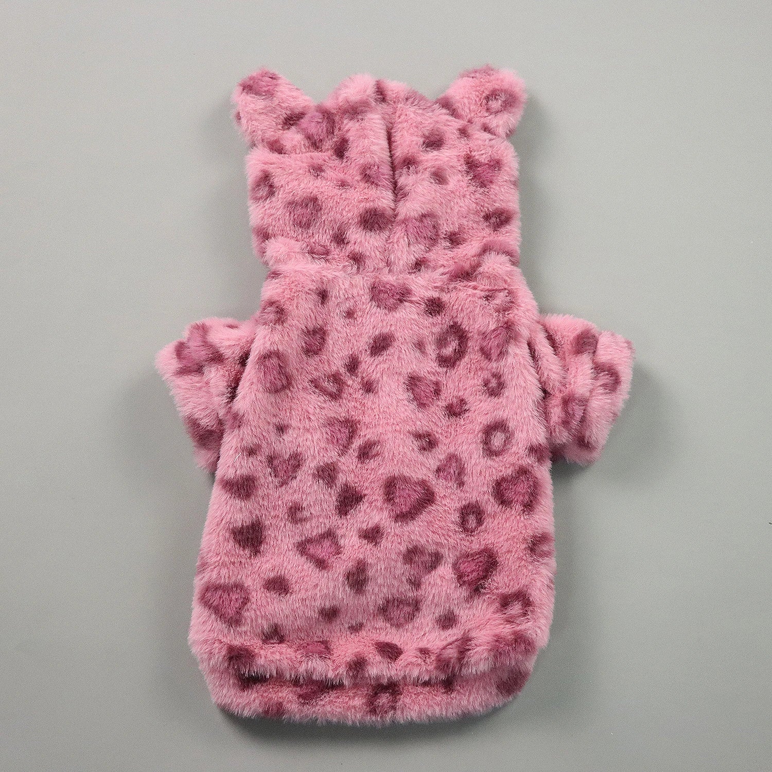 Warm Fleece Hooded Pet Jacket