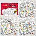 Look & Find Shapes & Colors Activity Workbook