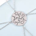 Heart Best Friend Necklace Set