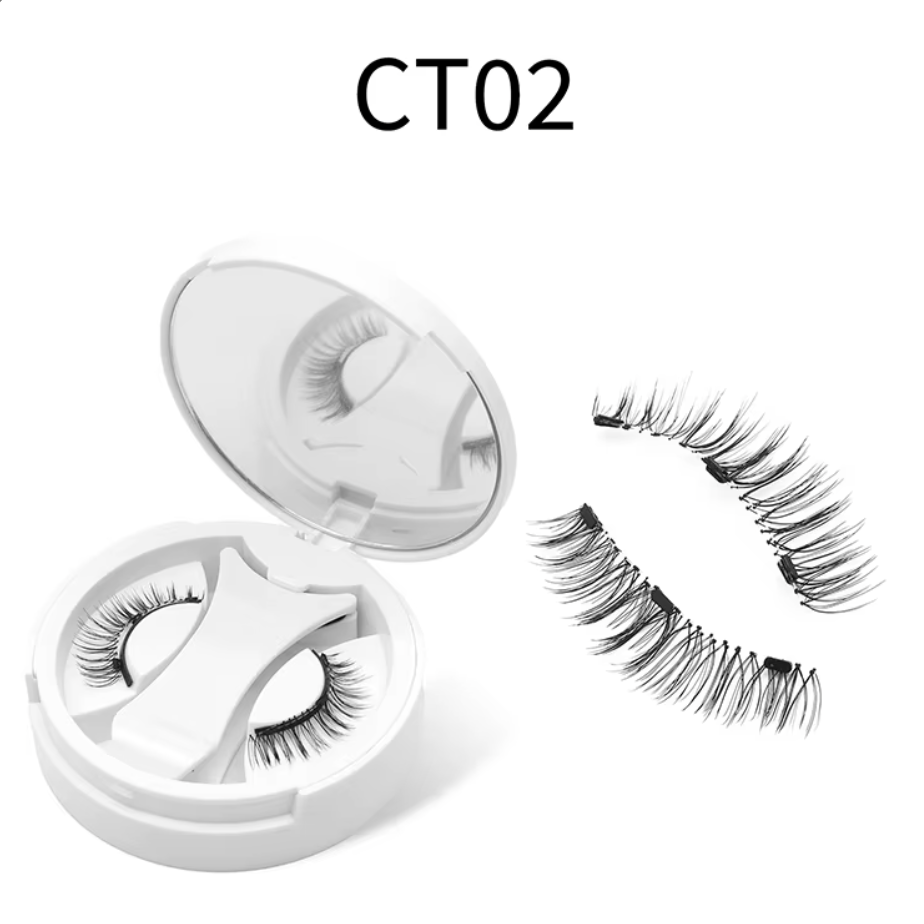 Reusable Magnetic False Eyelash Kit