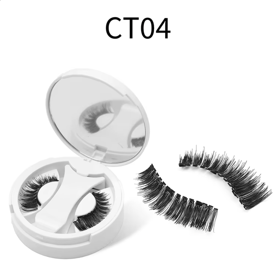 Reusable Magnetic False Eyelash Kit