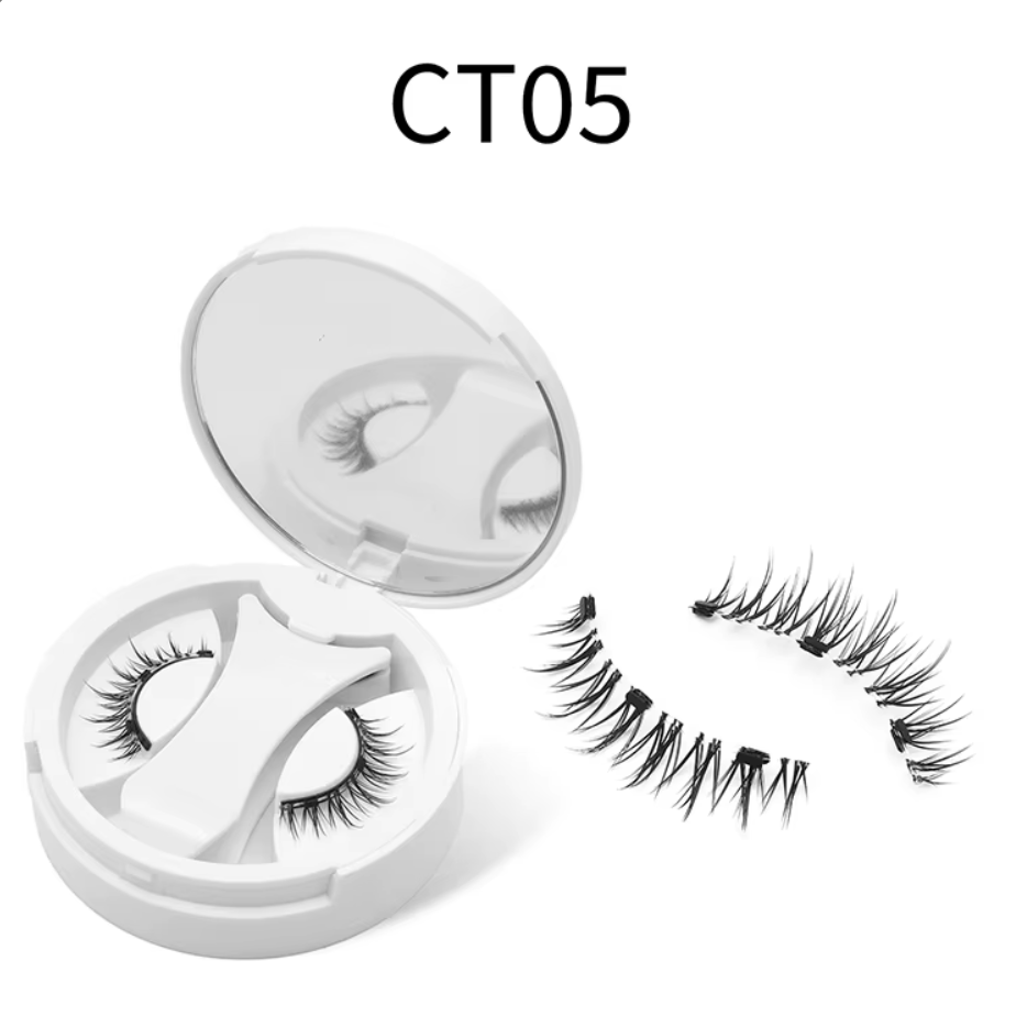 Reusable Magnetic False Eyelash Kit