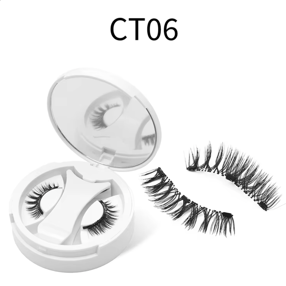 Reusable Magnetic False Eyelash Kit