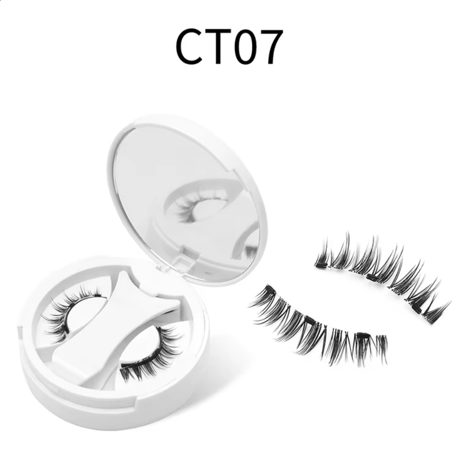 Reusable Magnetic False Eyelash Kit