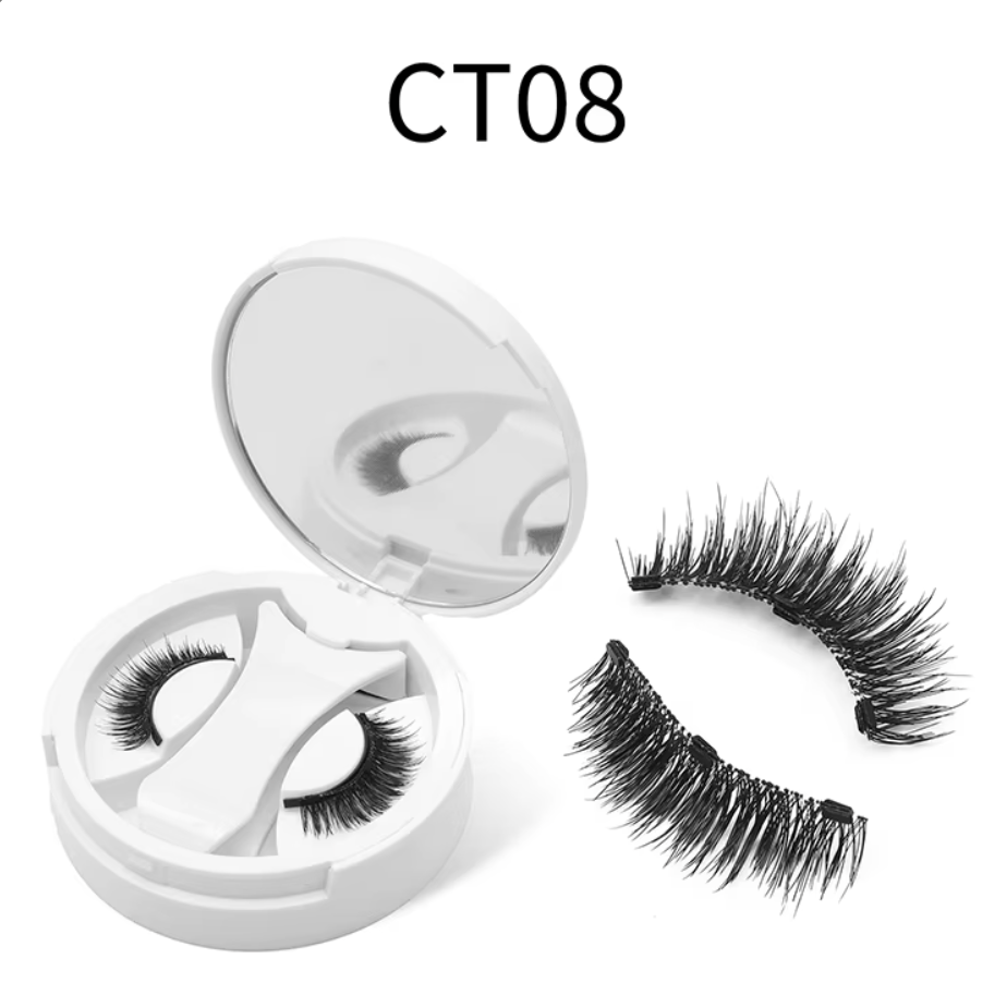 Reusable Magnetic False Eyelash Kit