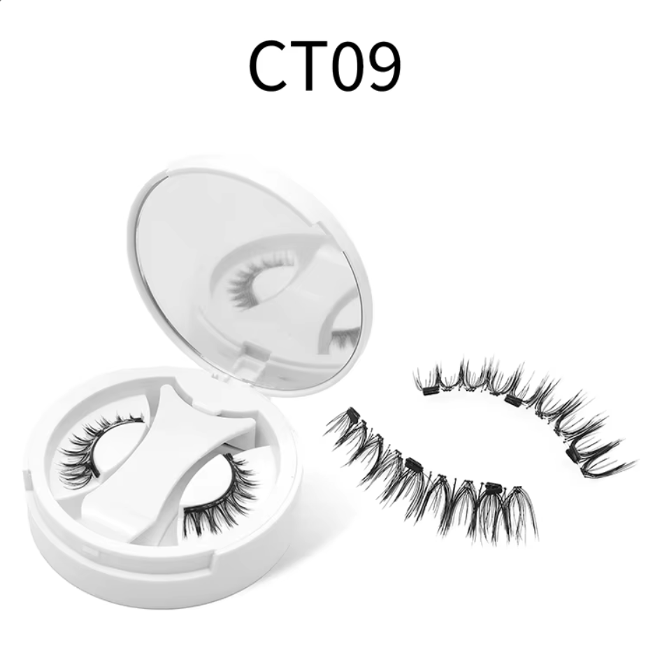 Reusable Magnetic False Eyelash Kit