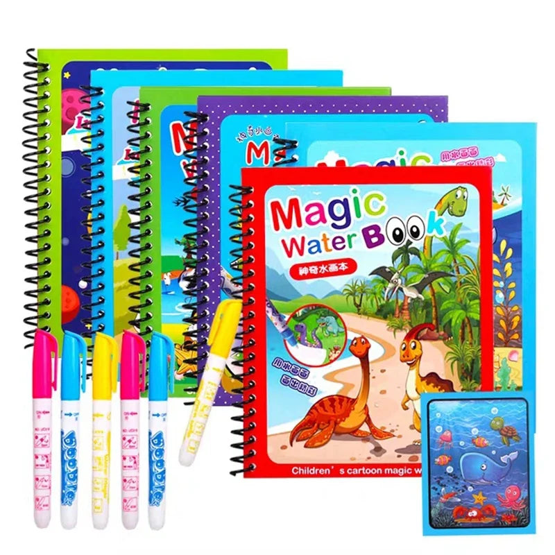 Reusable Water Drawing Book for Toddlers