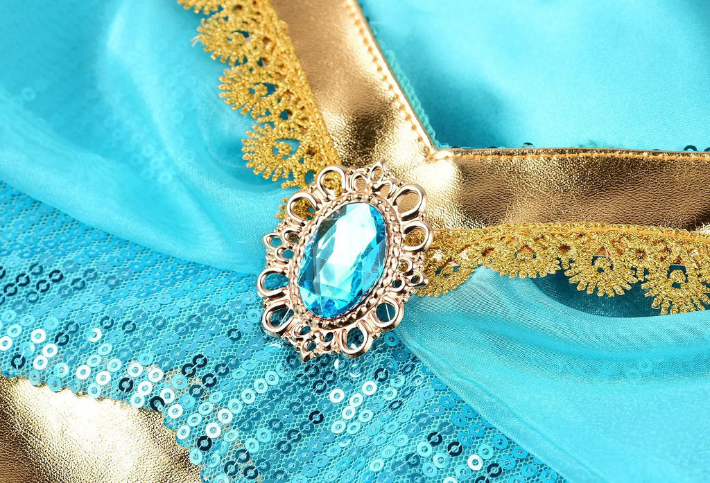 Kids Jasmine Princess Costume Dress