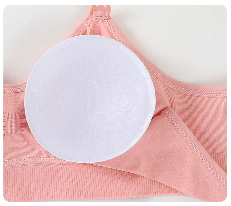 Plus-Size Wire-Free Front-Buckle Nursing Bra