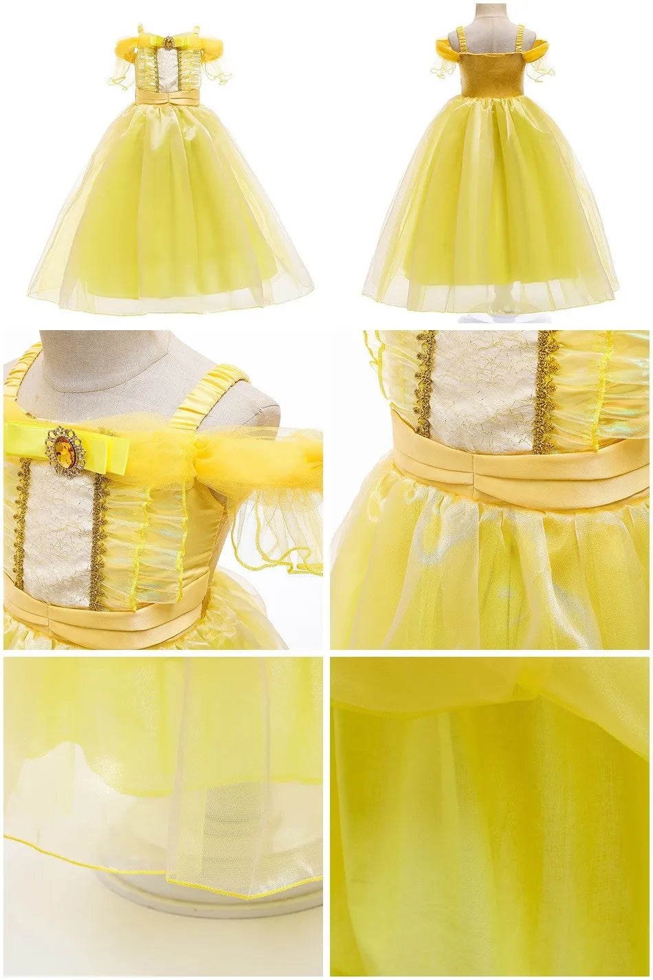 Kids Princess Costume Dress