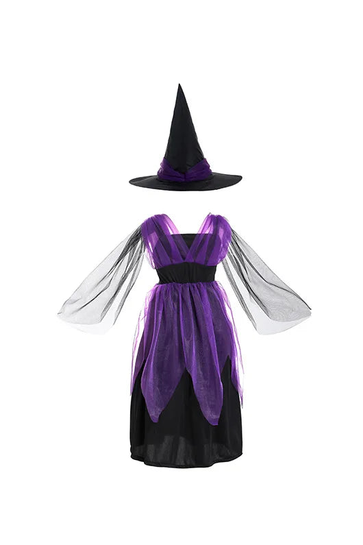 Kids Gothic Vampire Costume – product view 5