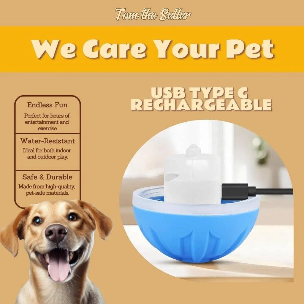 Interactive Smart Bouncing Pet Ball