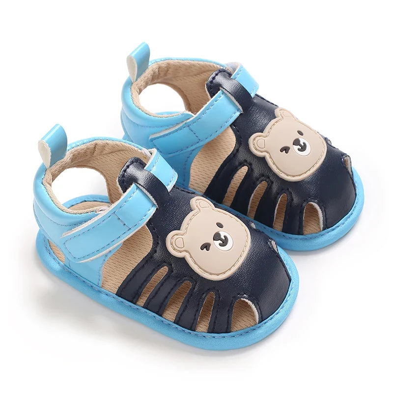 Breathable soft-sole baby sandals