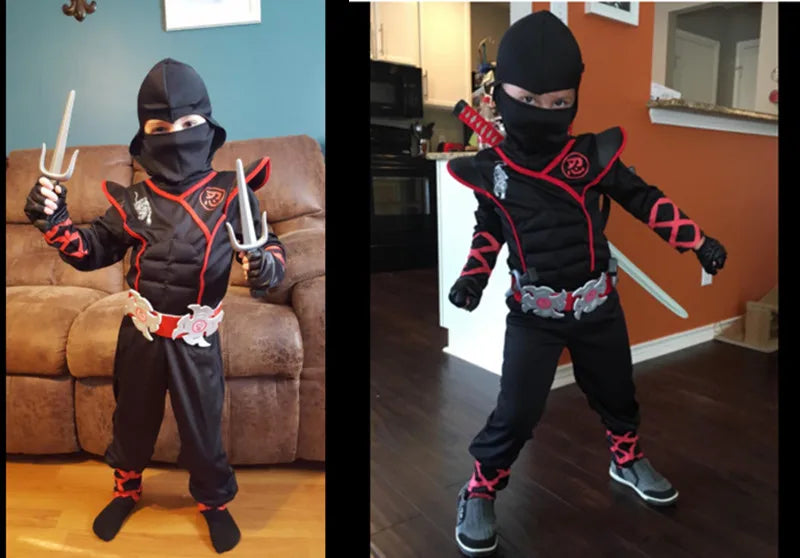 Kids Ninja Costume Set – product view 10