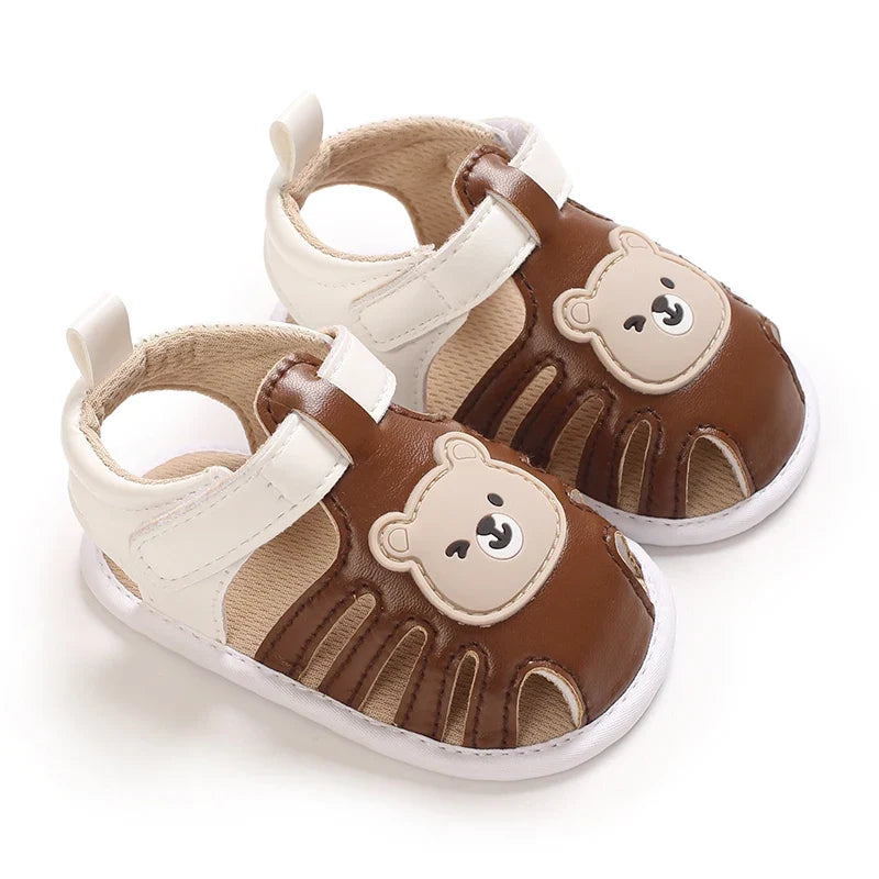 Breathable soft-sole baby sandals