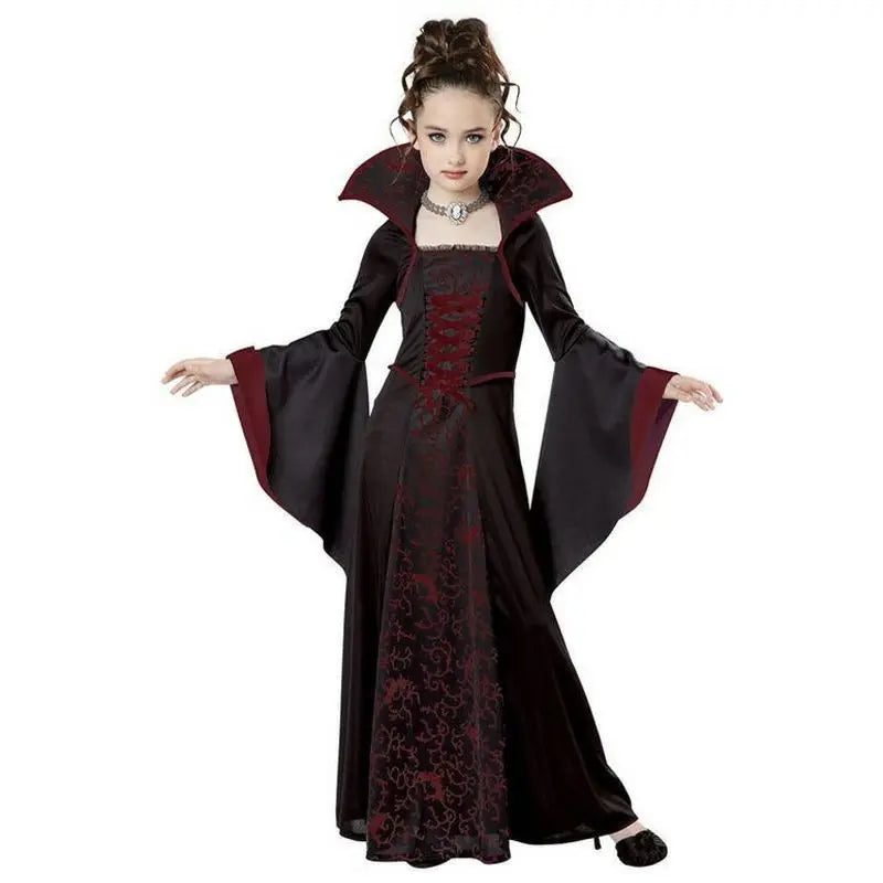 Kids Gothic Vampire Costume – product view 17