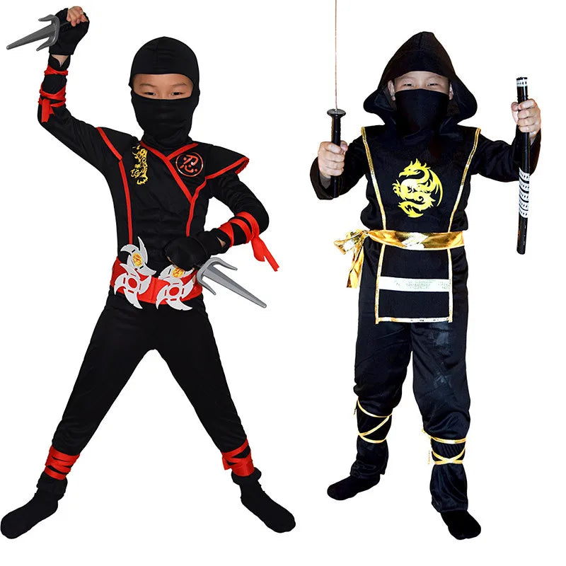 Kids Ninja Costume Set – product view 1