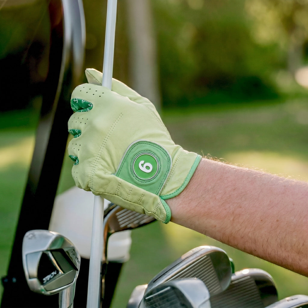 Seaport Serenity Men’s Green Golf Glove