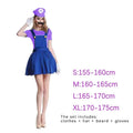 Adult Luigi Cosplay Costume Set