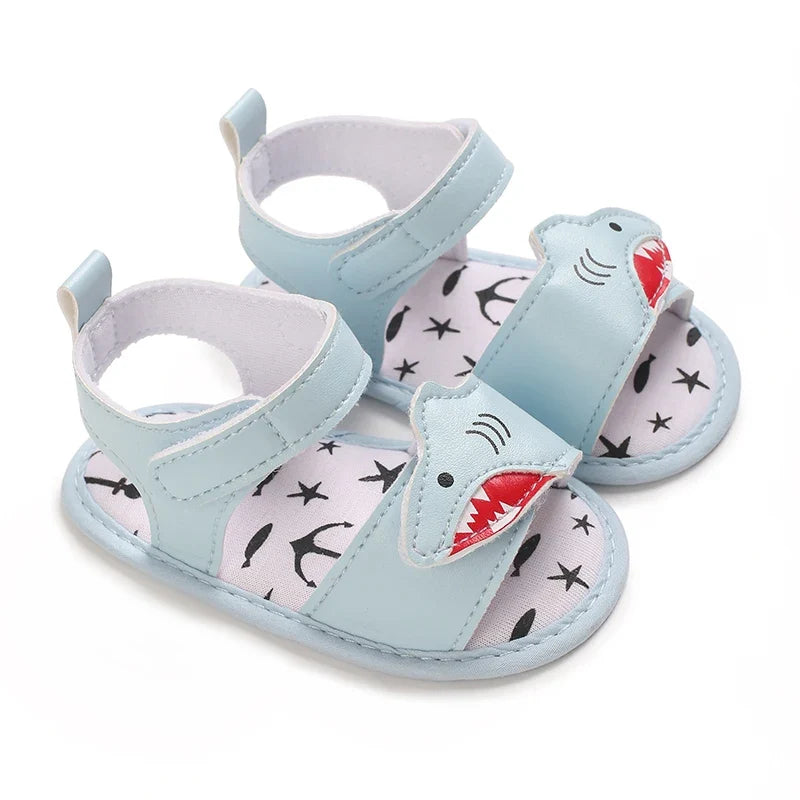 Breathable soft-sole baby sandals