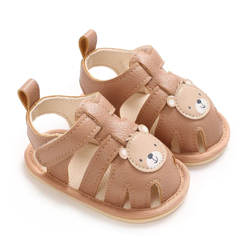 Breathable soft-sole baby sandals