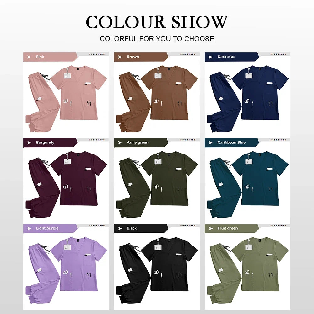 Women’s Short Sleeve Nurse Scrub Set