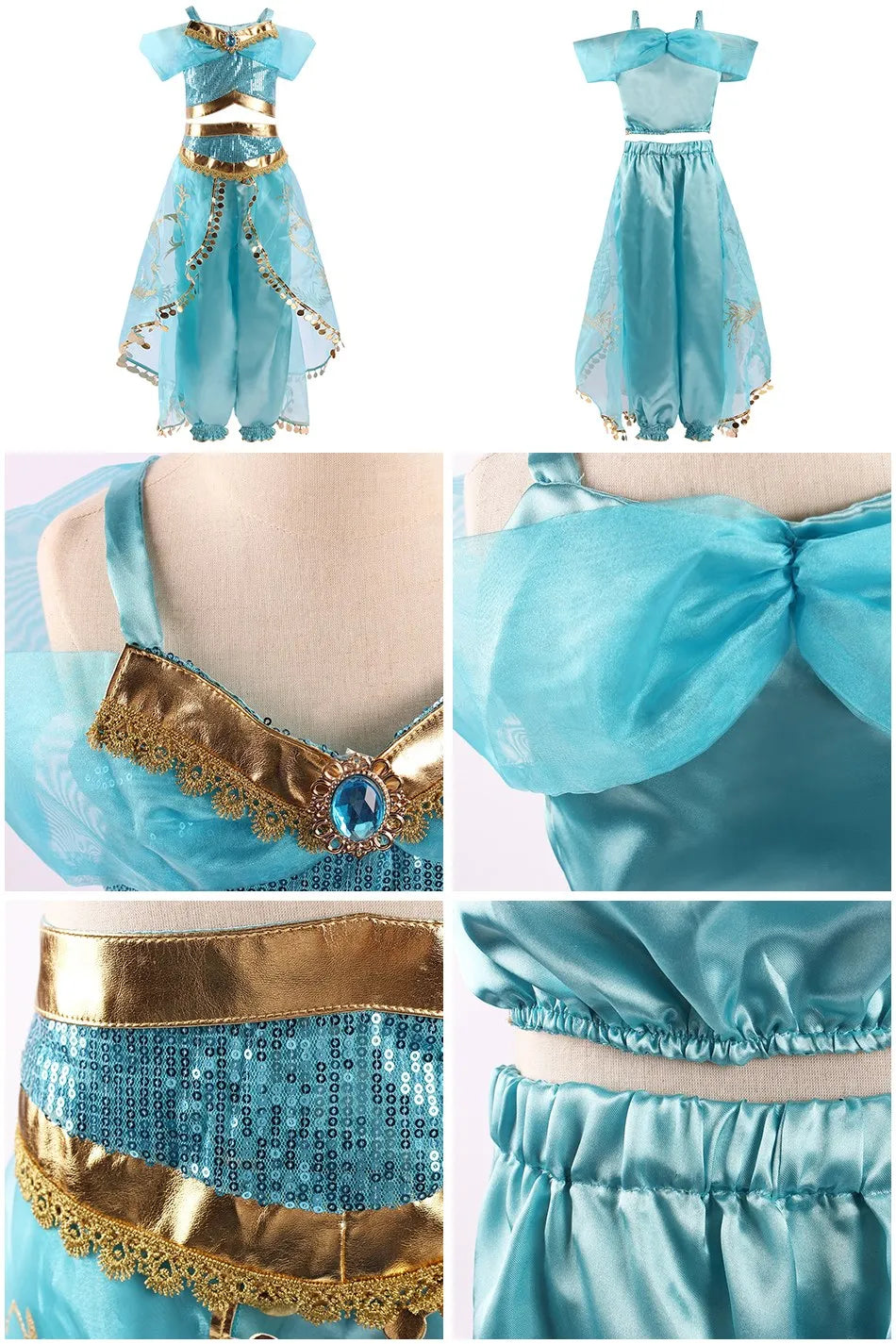 Kids Princess Costume Dress