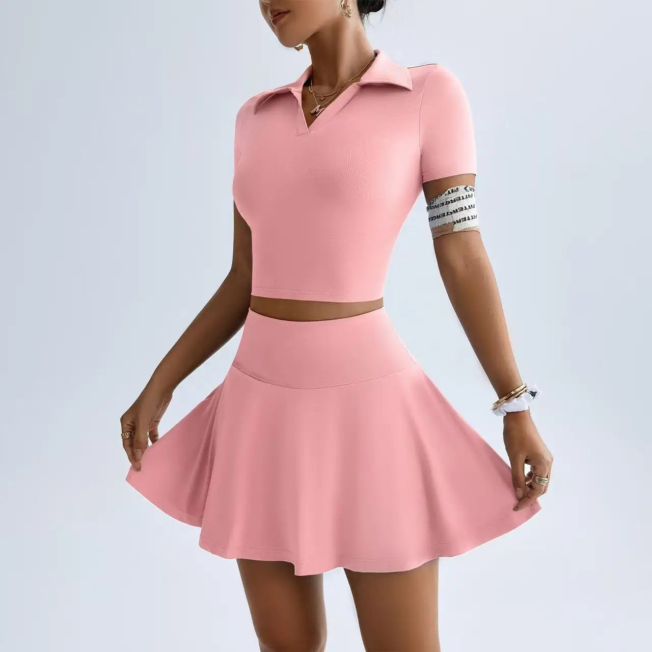 Women’s Sleeveless Golf & Tennis Skirt Set